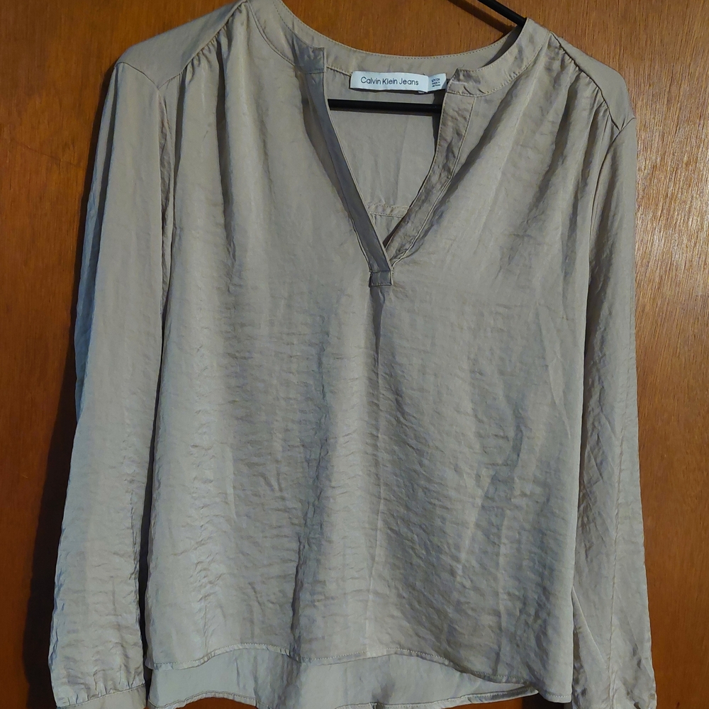 Calvin Klein Jeans Beige Blouse